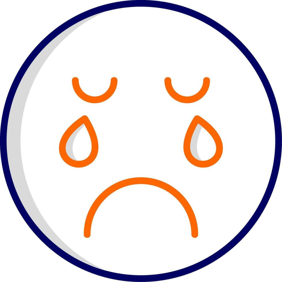 Crying Vector Icon