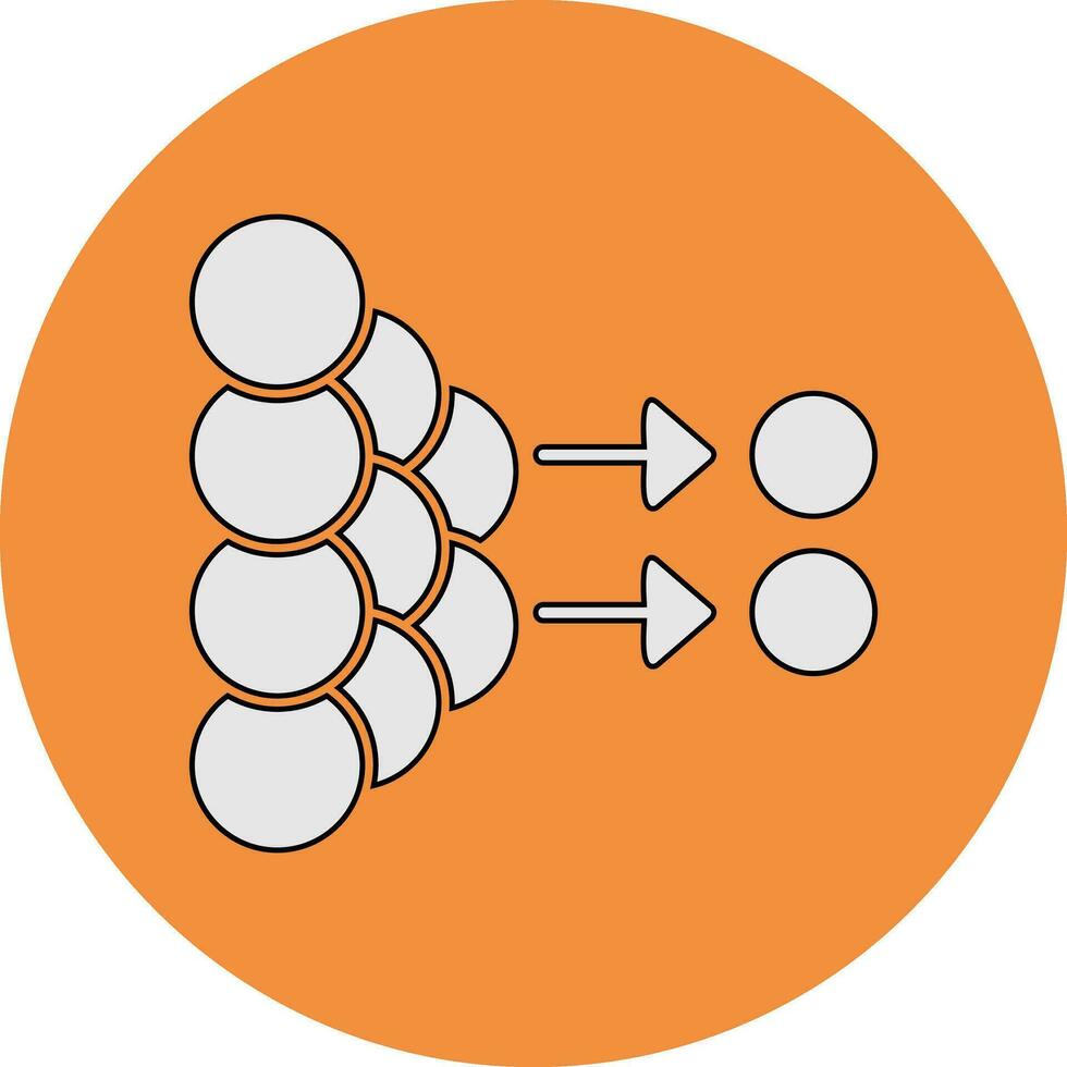 Diffusion Vector Icon