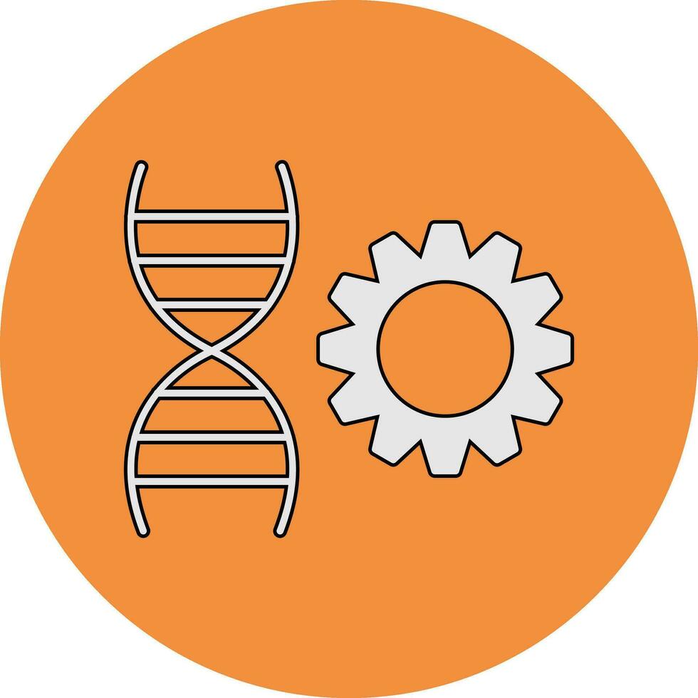 Genetic Vector Icon