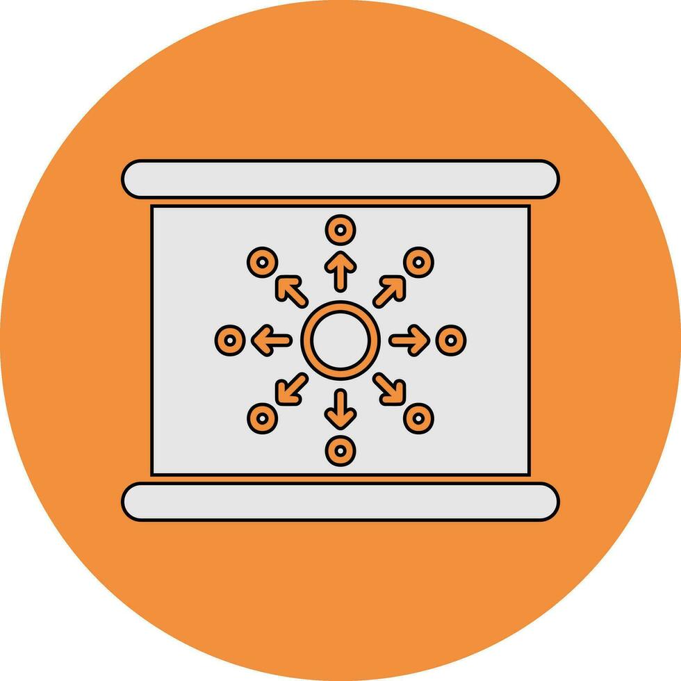 Diffusion Vector Icon