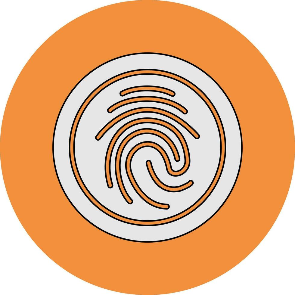 Biometric Vector Icon