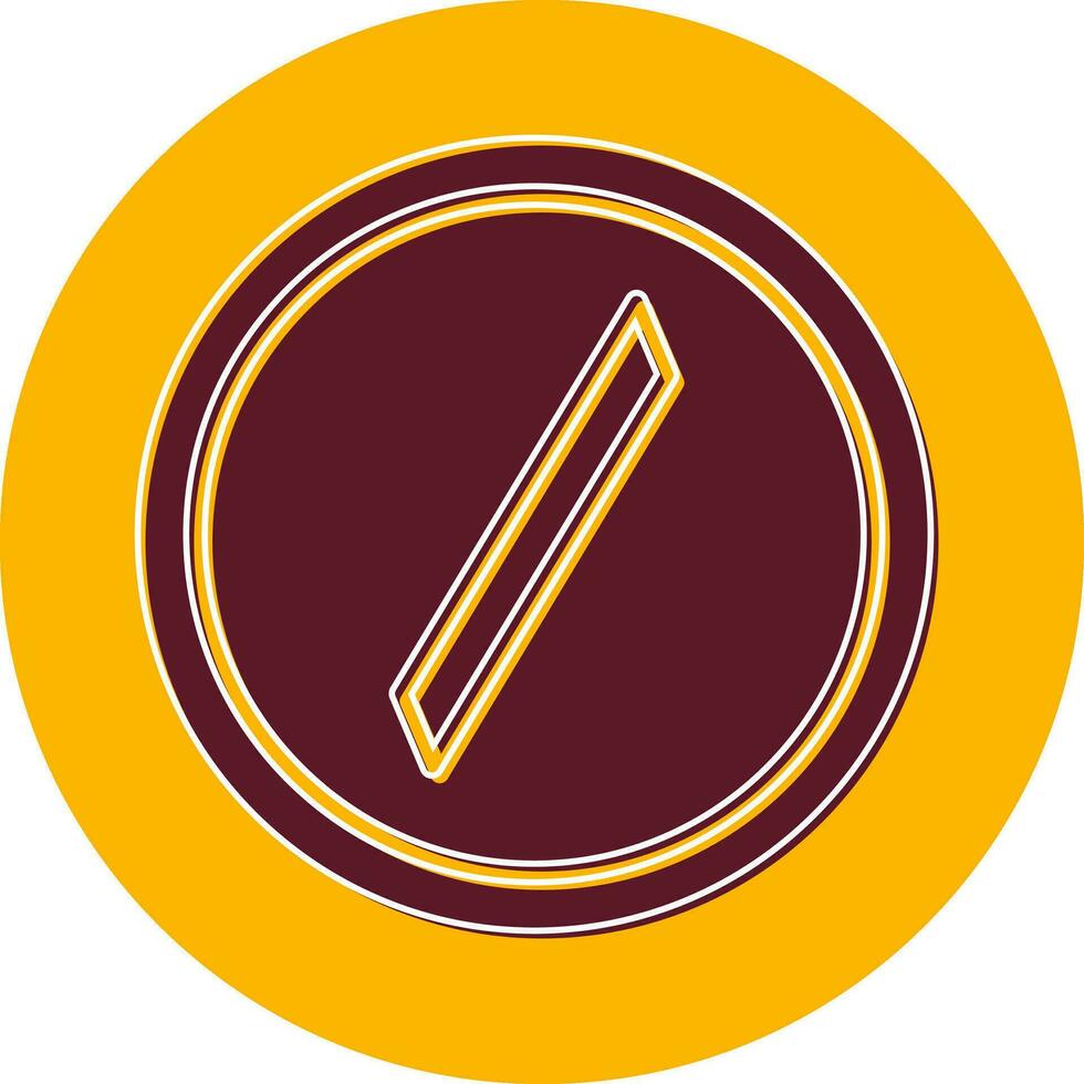 Slash Vector Icon