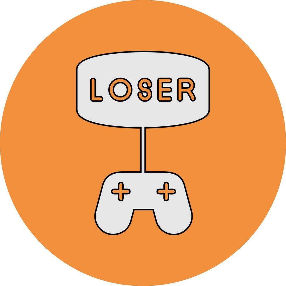 Loser Vector Icon