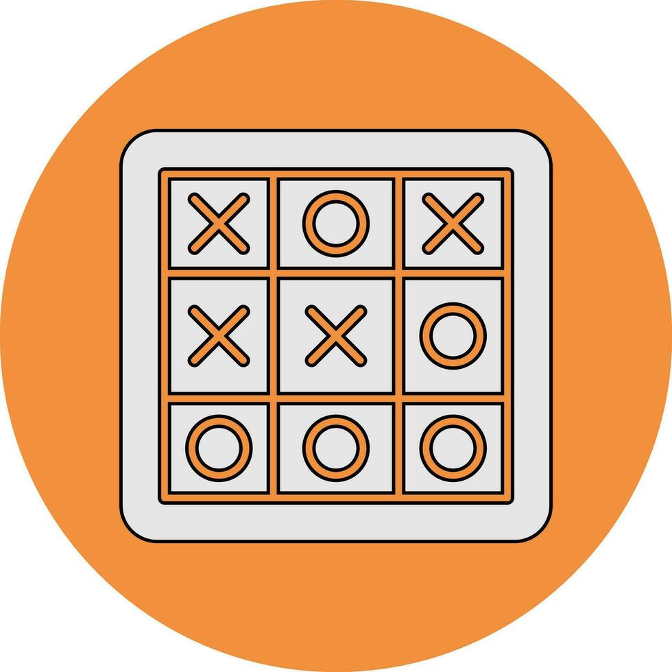 Tic Tac Toe Vector Icon