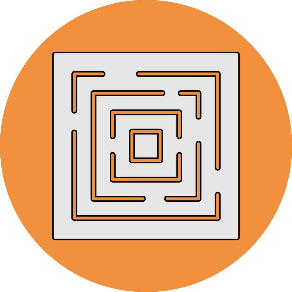Maze Vector Icon