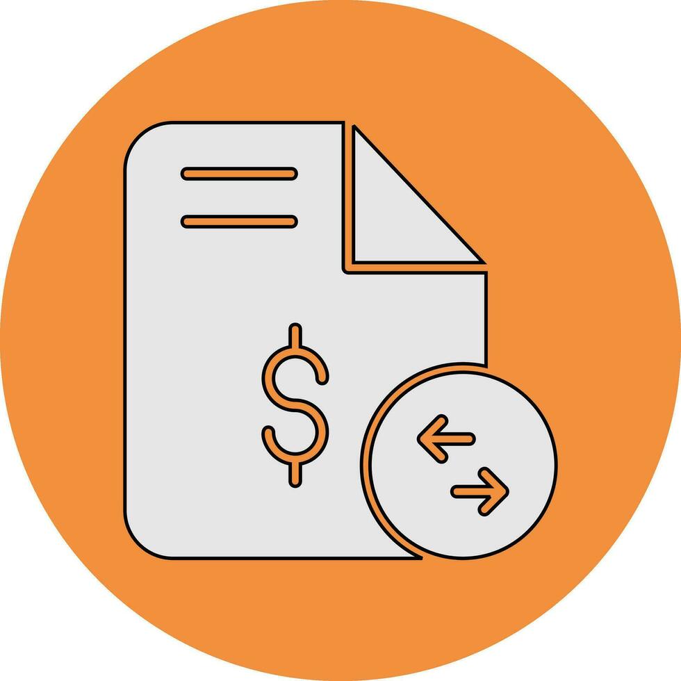 Transactional Data Vector Icon