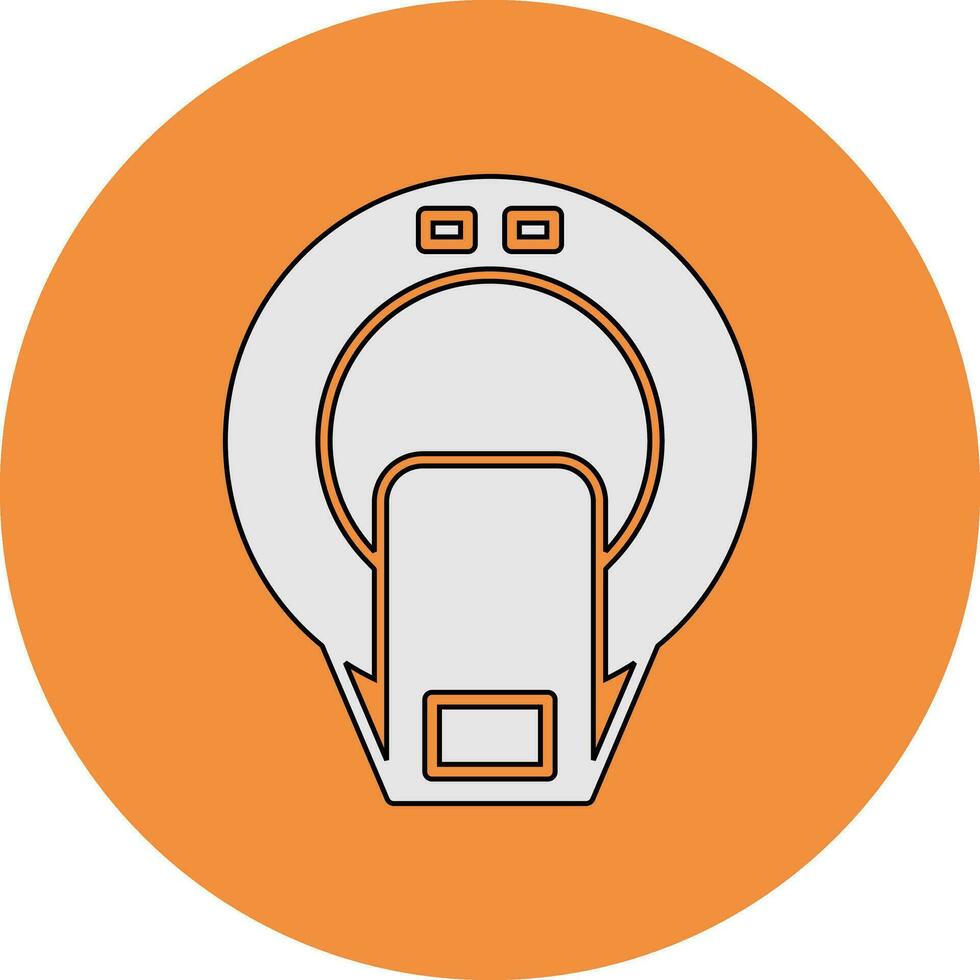 Ct Scan Vector Icon