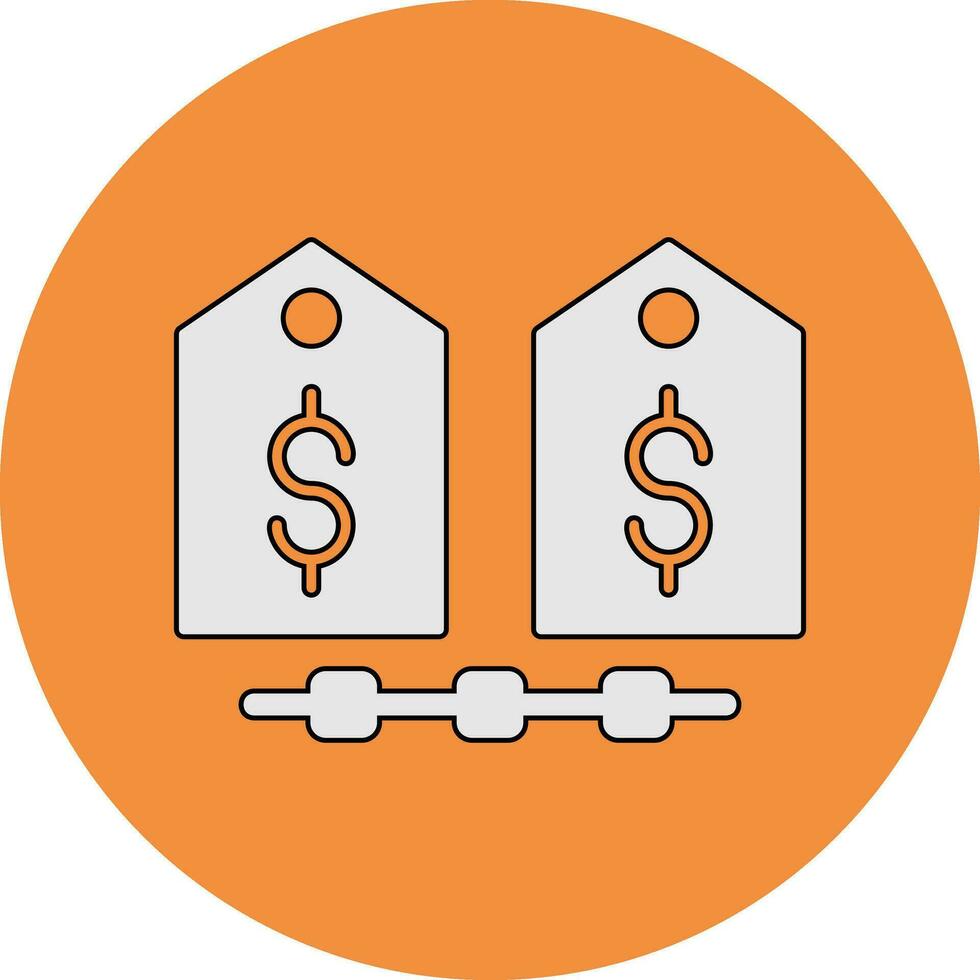 Residual Value Vector Icon