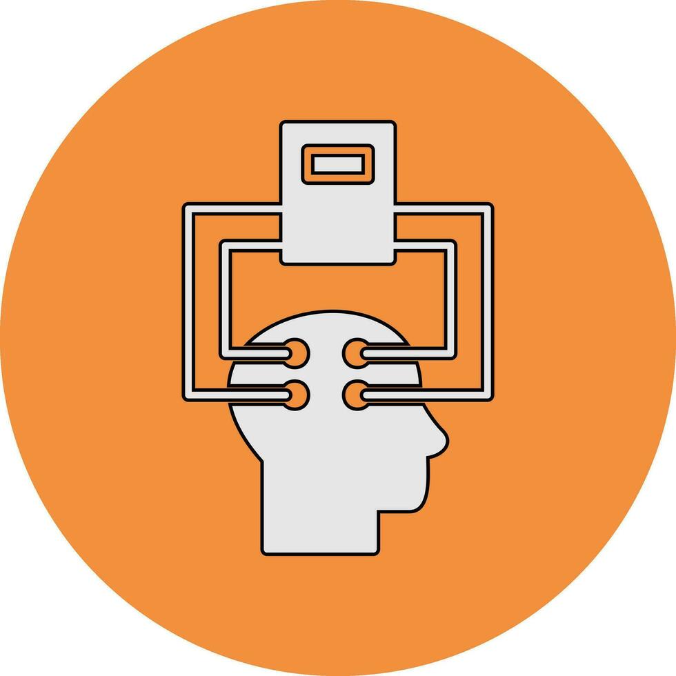 Electroencephalogram Vector Icon