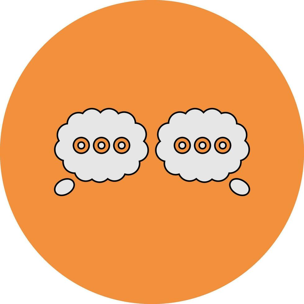 Thoughts Vector Icon