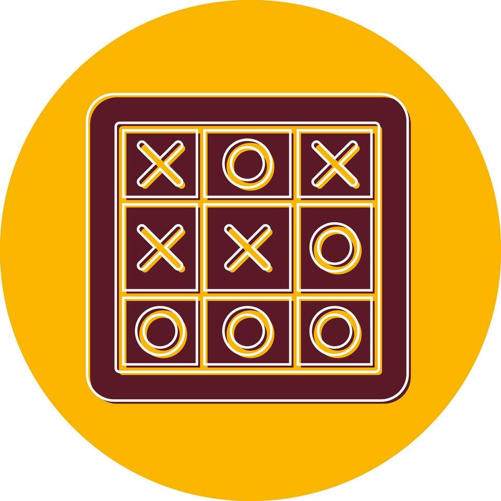 Tic Tac Toe Vector Icon
