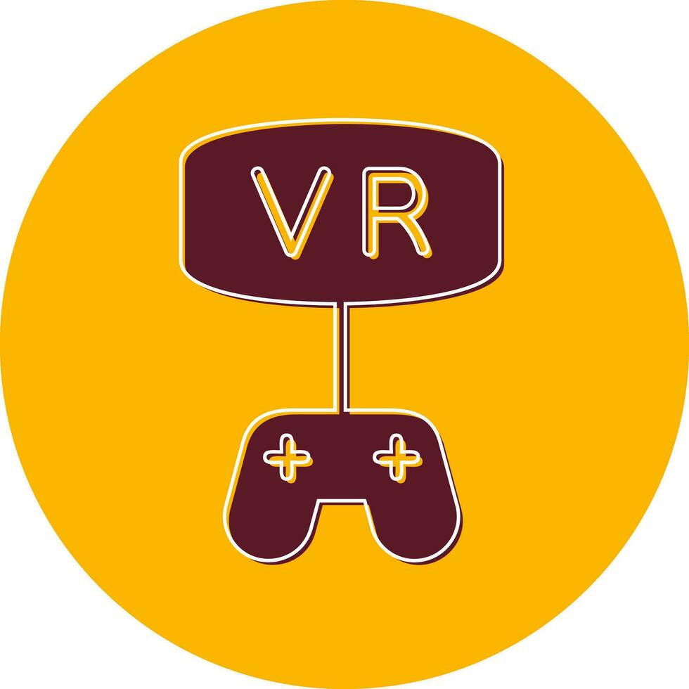 Vr Game Vector Icon