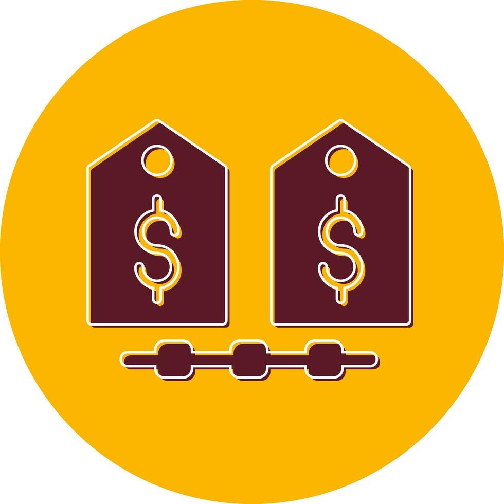 Residual Value Vector Icon