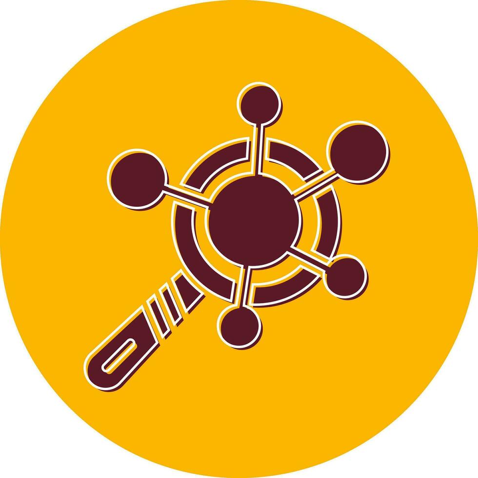 Network Analysis Vector Icon