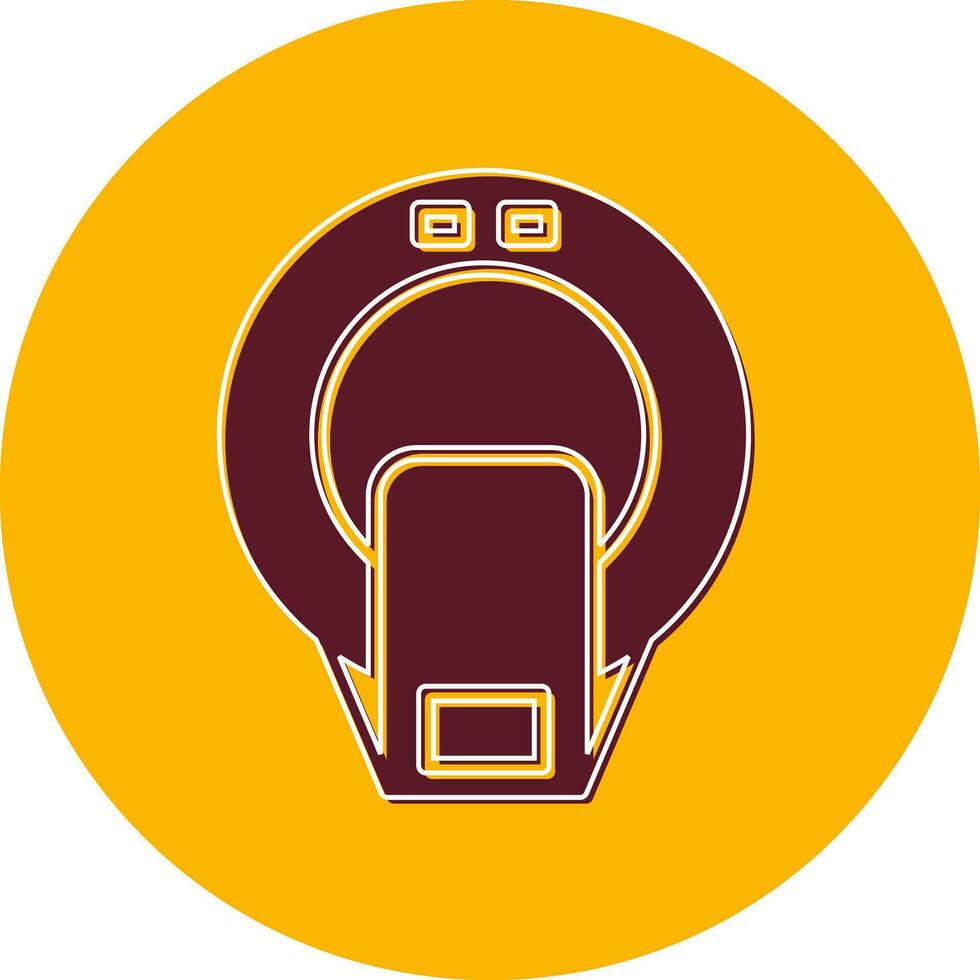 Ct Scan Vector Icon