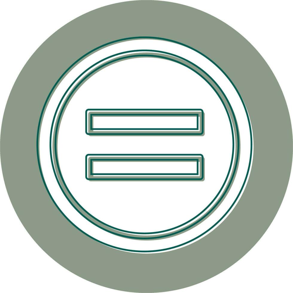 Equal Vector Icon