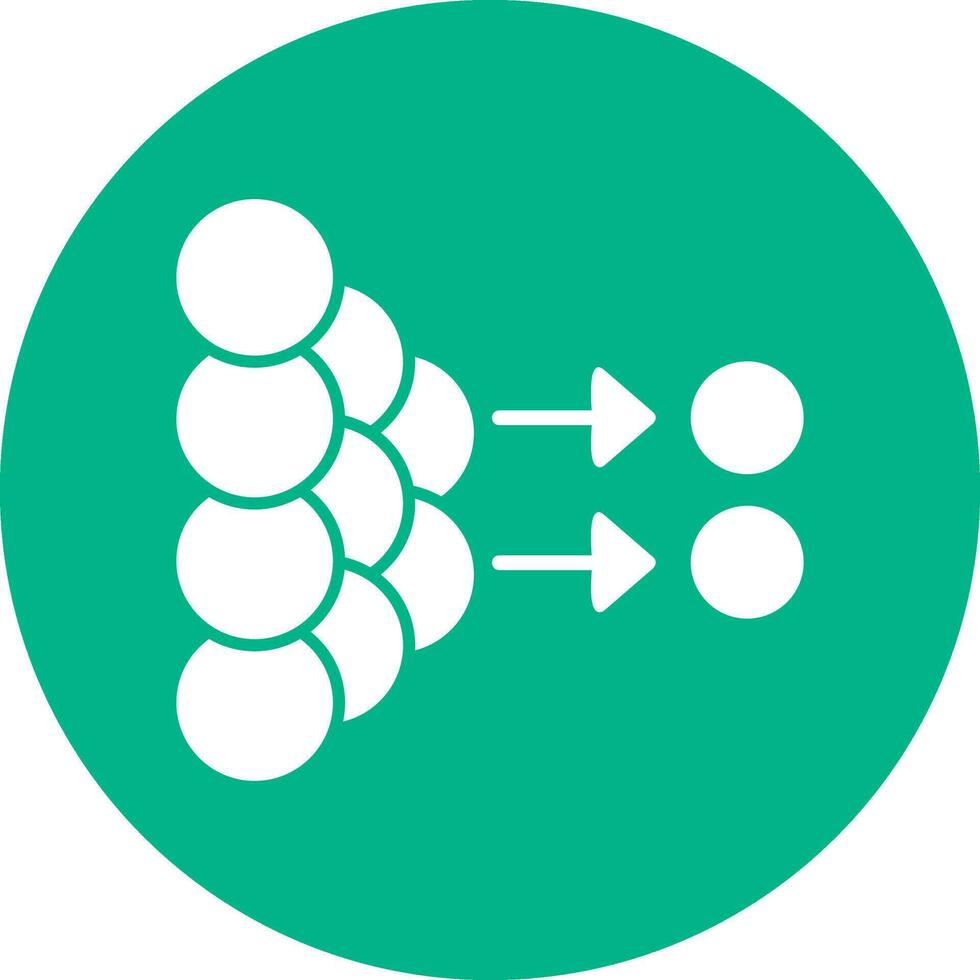 Diffusion Vector Icon