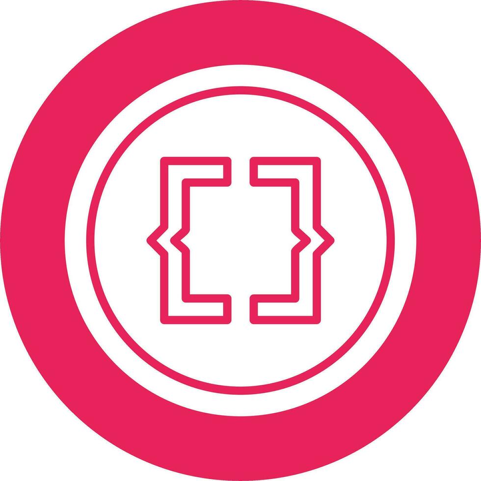 Brackets Vector Icon