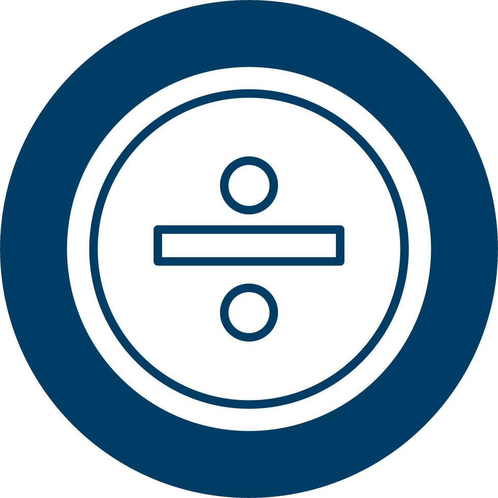 Division Vector Icon