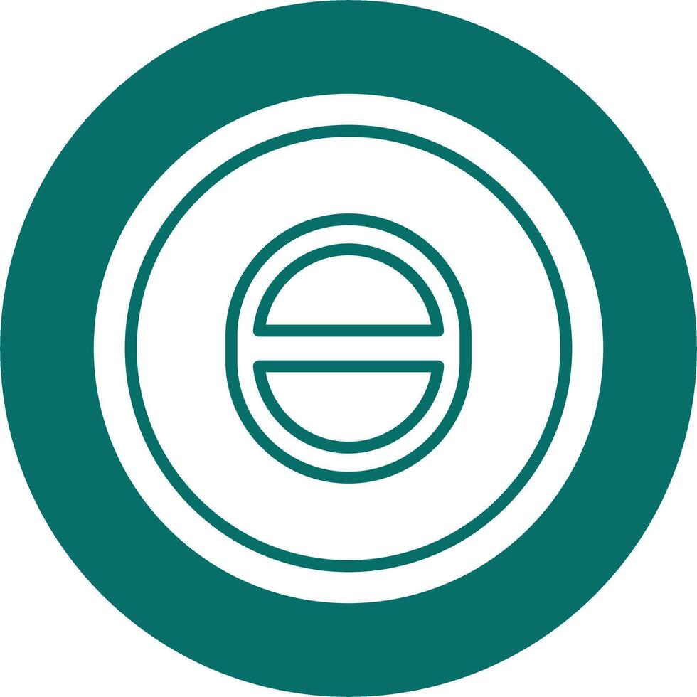Theta Vector Icon