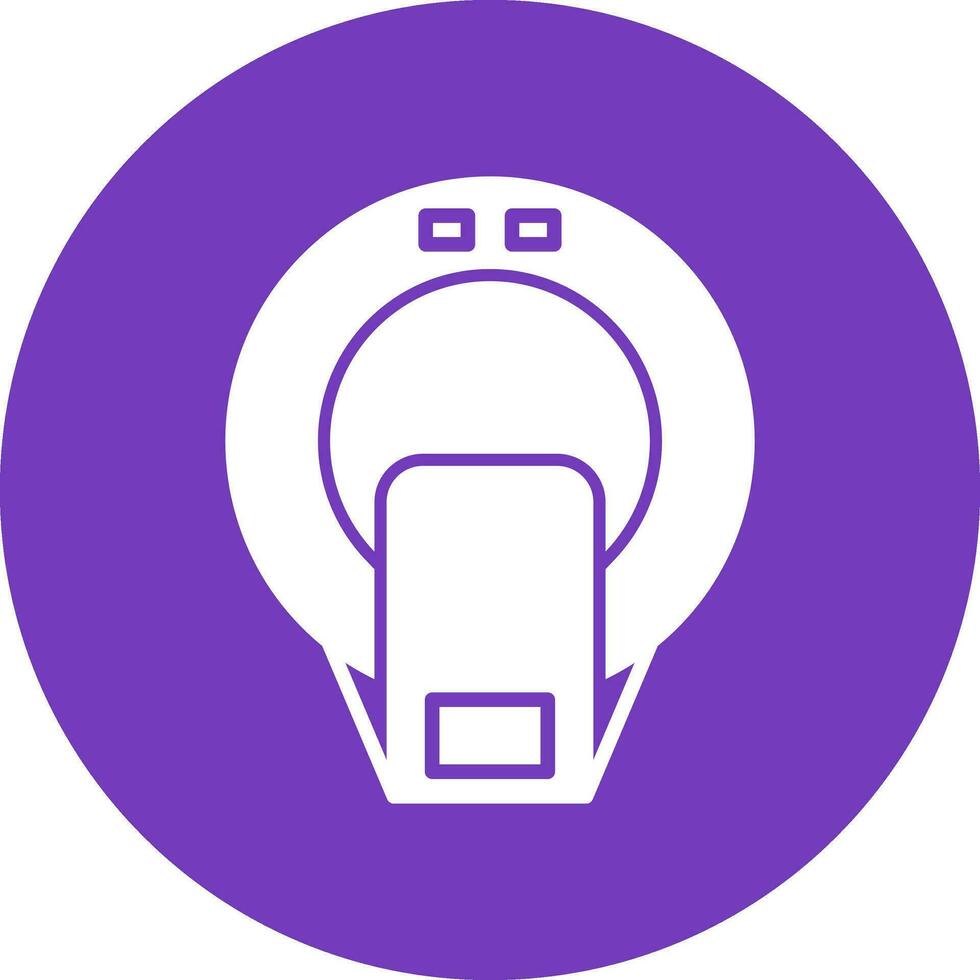Ct Scan Vector Icon