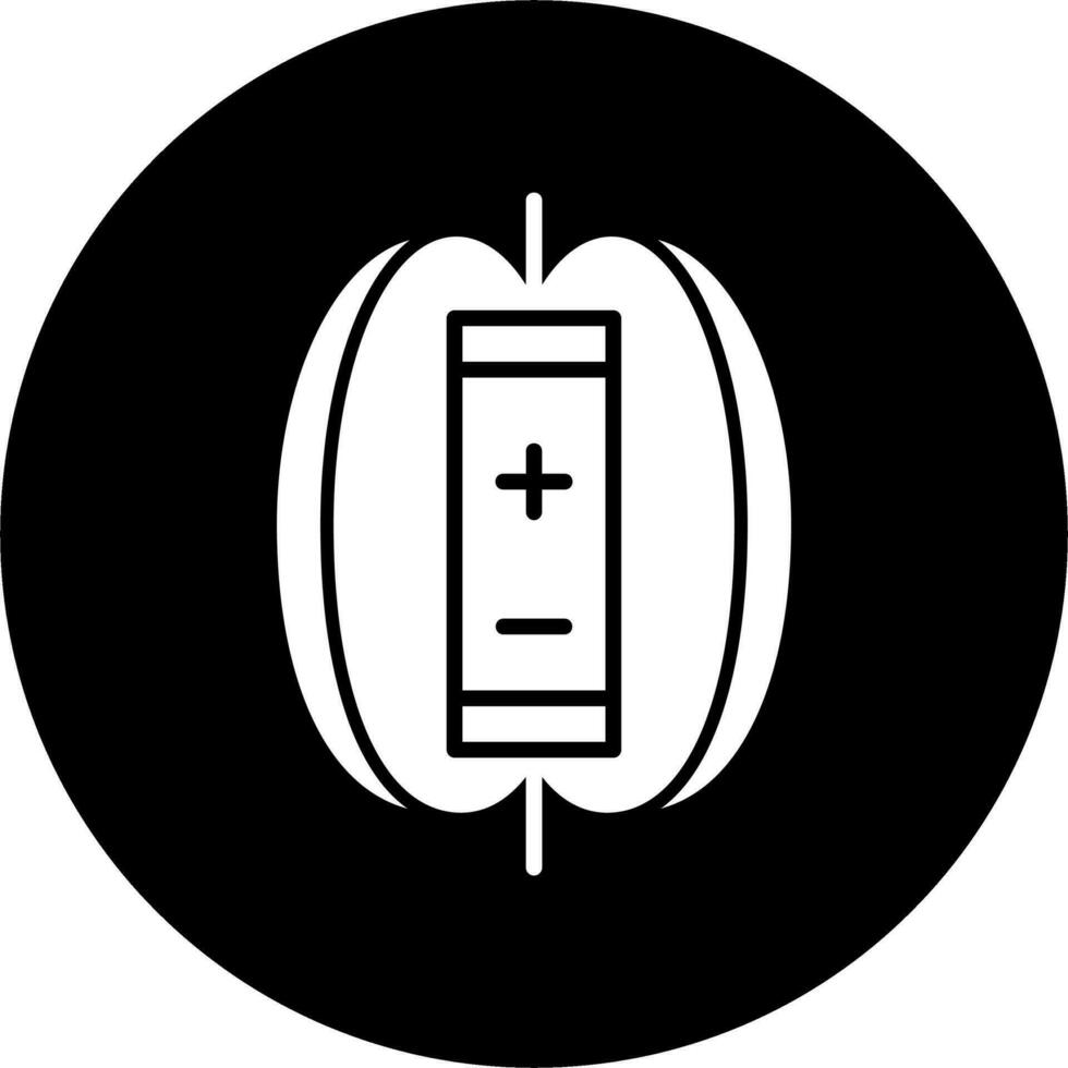 Magnetic Field Vector Icon