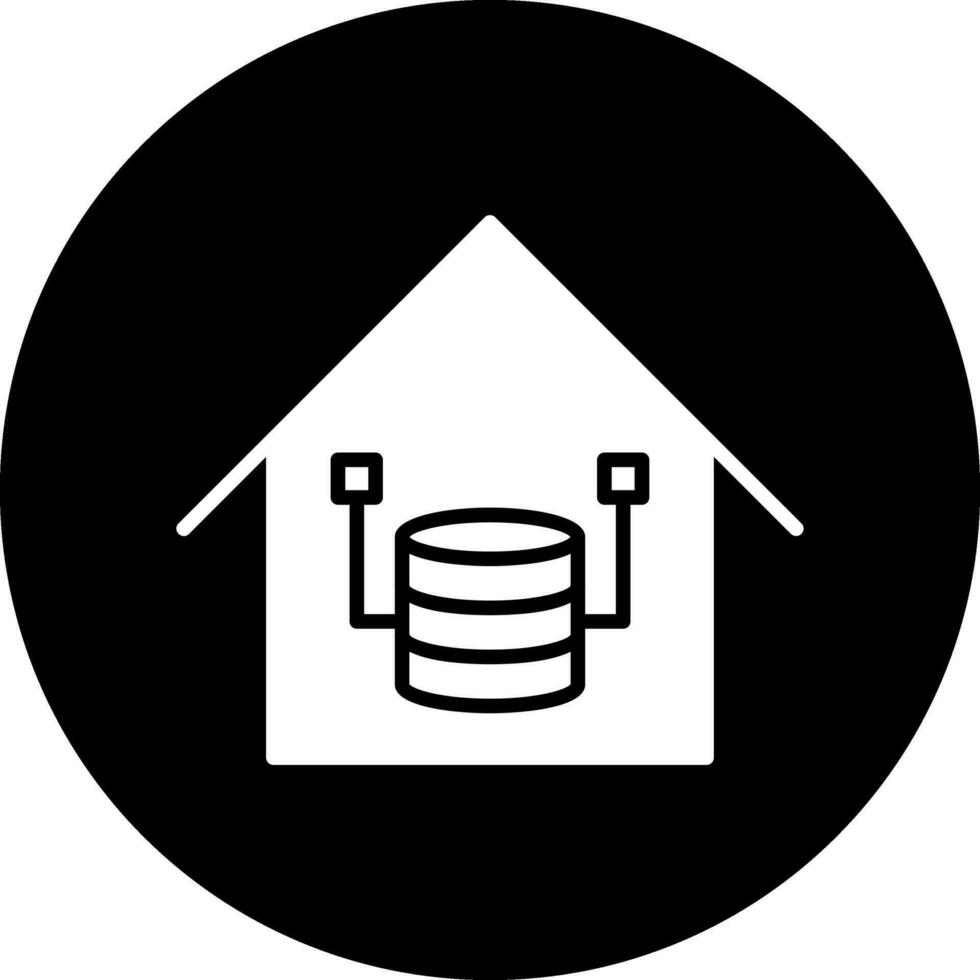 Data Warehouse Vector Icon
