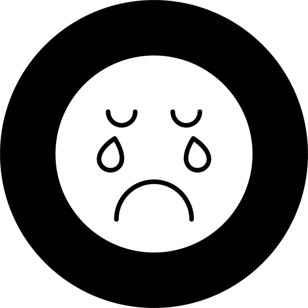 Crying Vector Icon