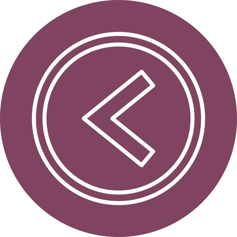 Less Than Vector Icon