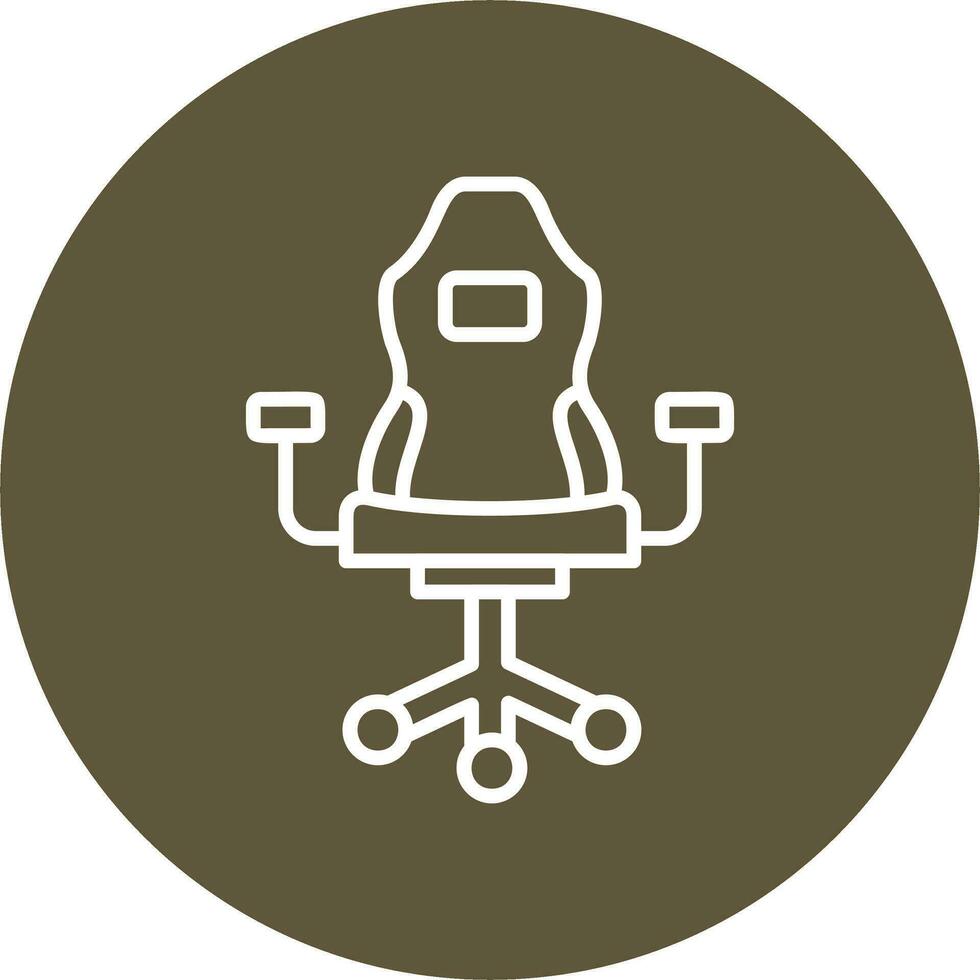 Gaming Chair Vector Icon