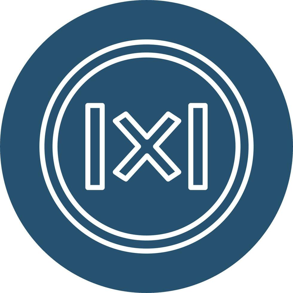 Absolute Value Vector Icon