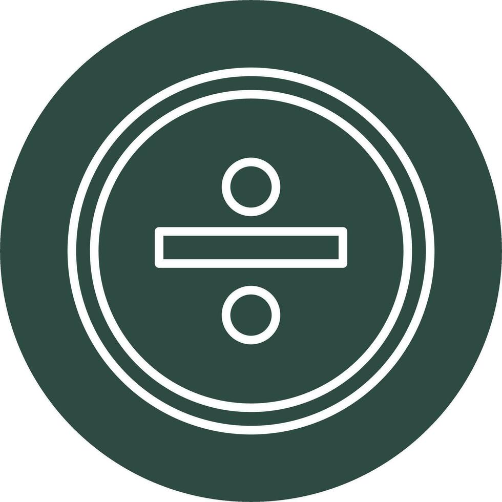 Division Vector Icon