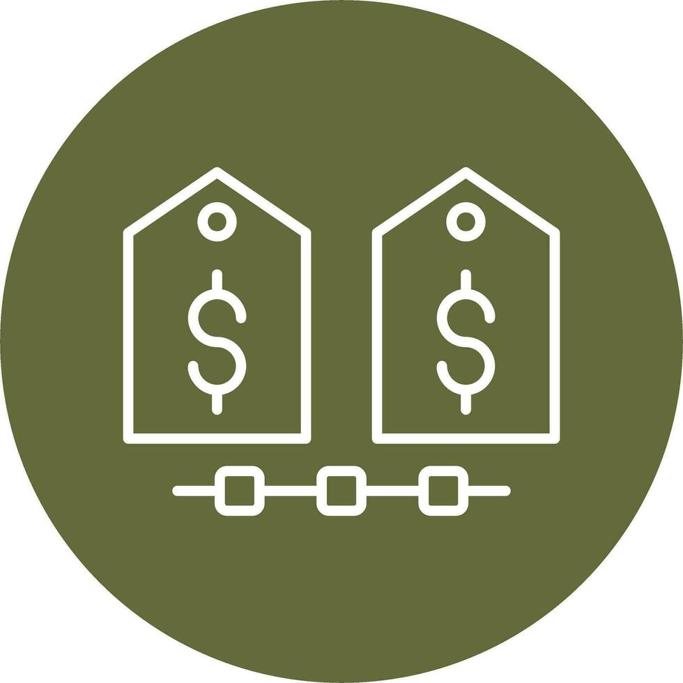 Residual Value Vector Icon