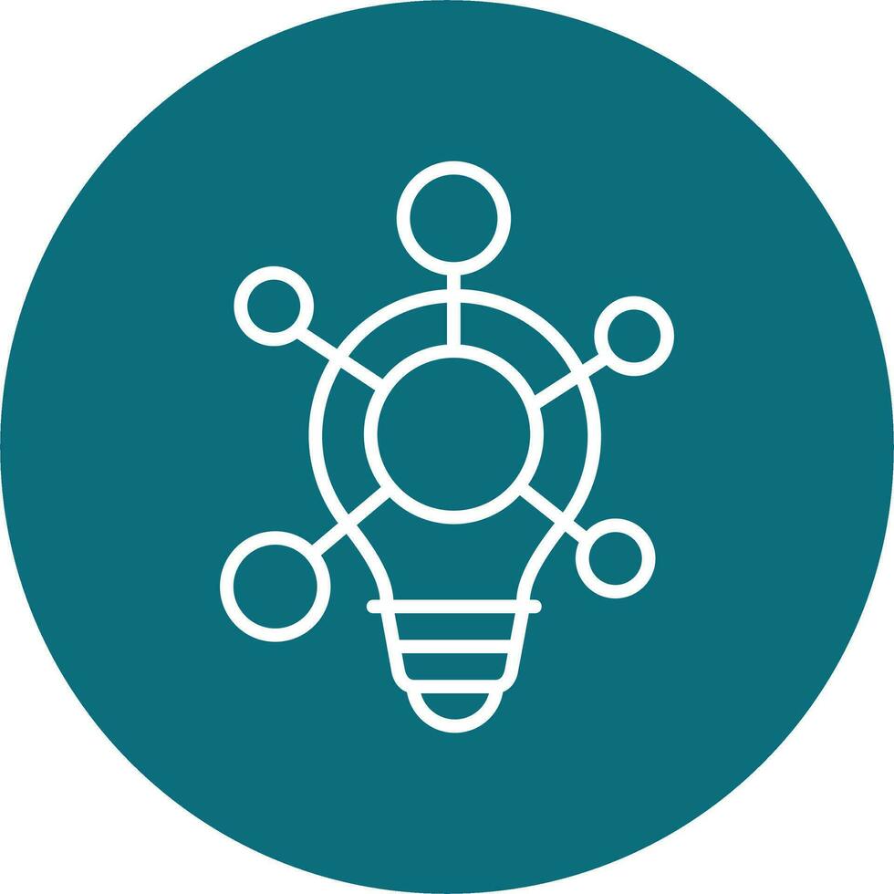 Clustering Vector Icon