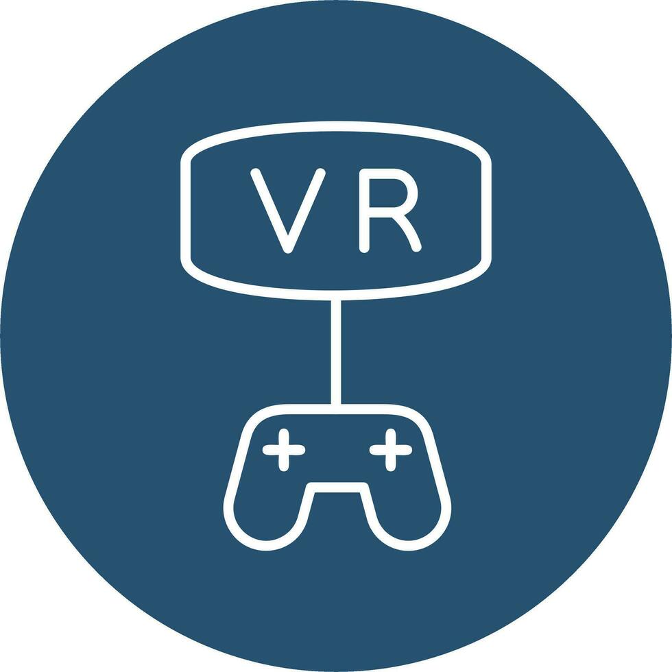 Vr Game Vector Icon