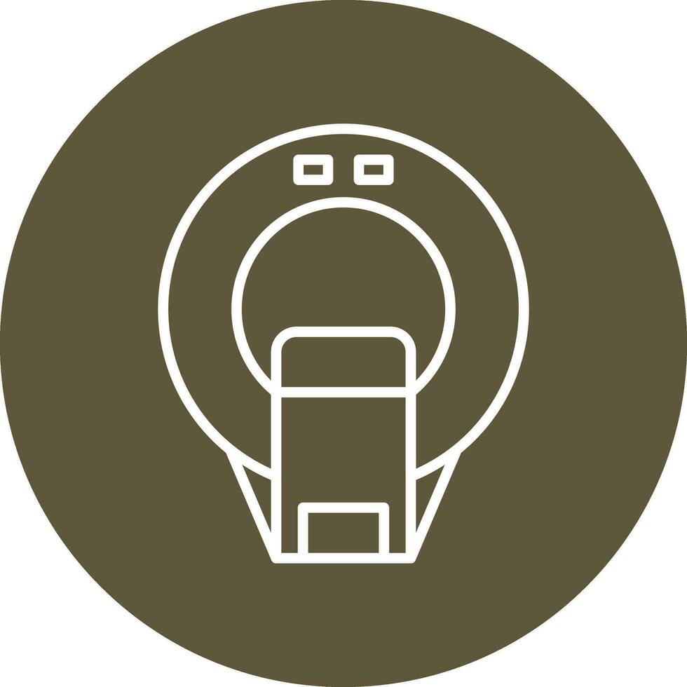 Ct Scan Vector Icon