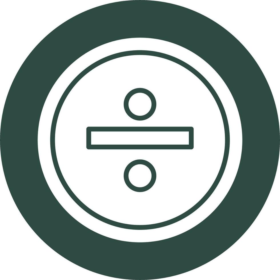 Division Vector Icon