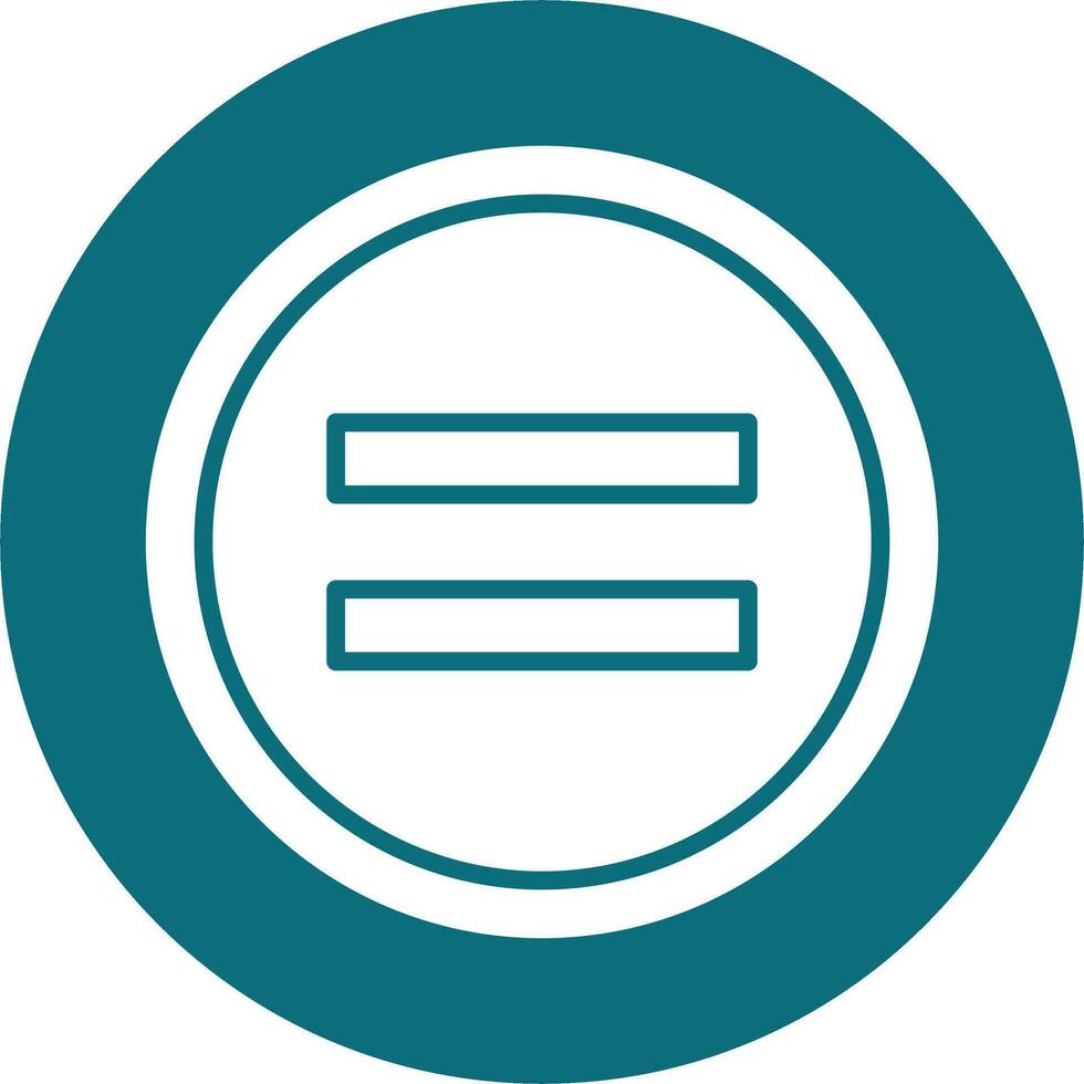 Equal Vector Icon