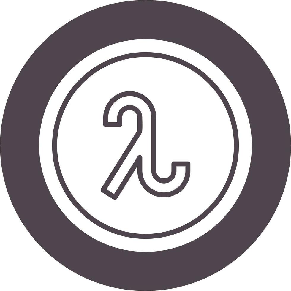 lambda vector icono