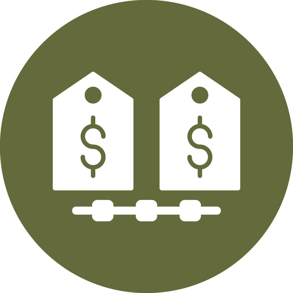 Residual Value Vector Icon