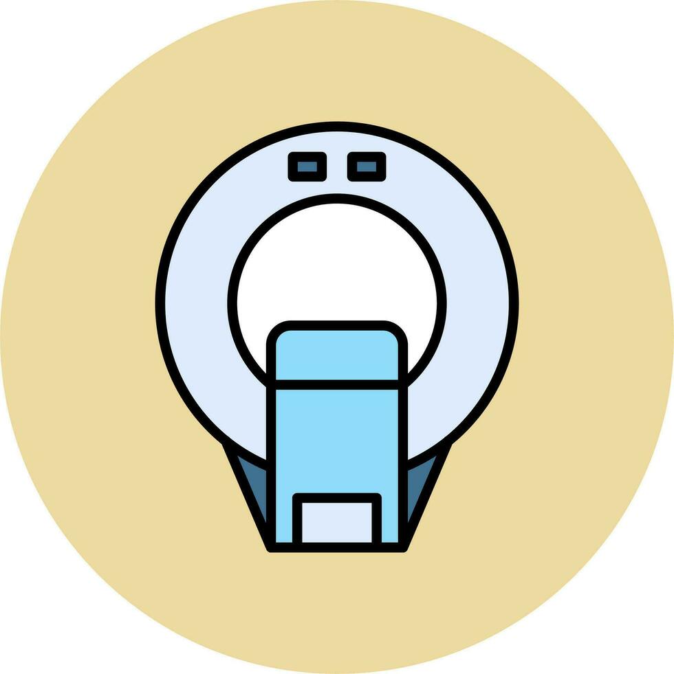 Ct Scan Vector Icon