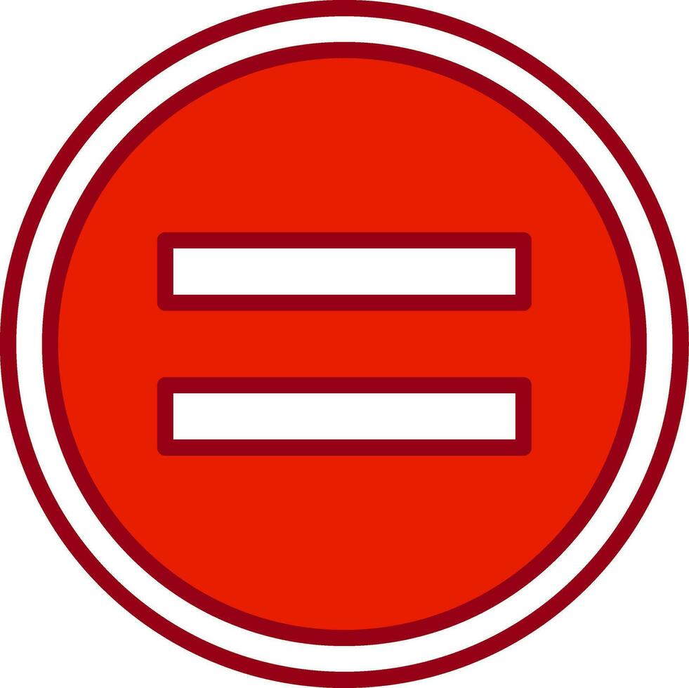 Equal Vector Icon