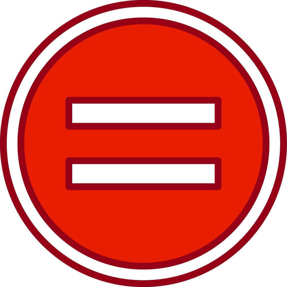 Equal Vector Icon