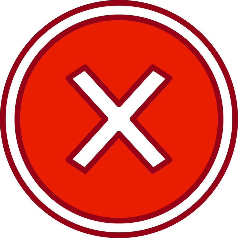 Multiplication Vector Icon
