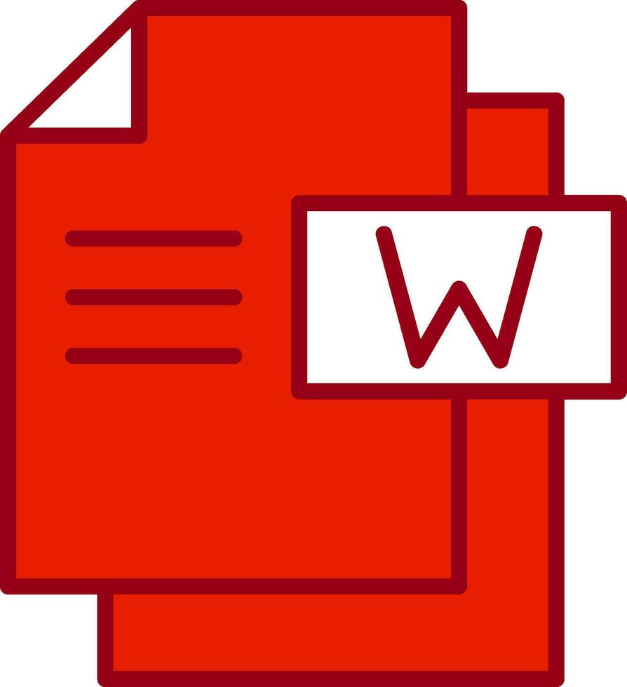 Word Vector Icon