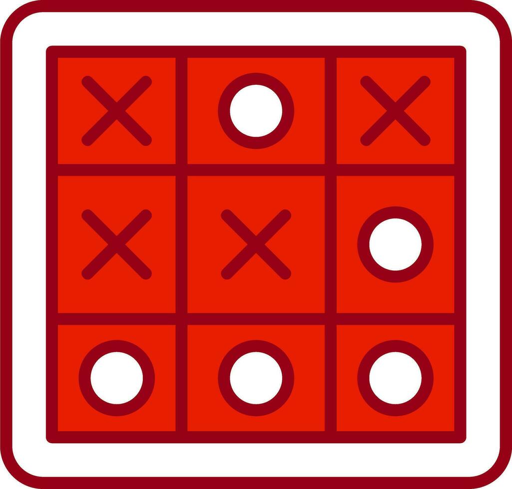 Tic Tac Toe Vector Icon