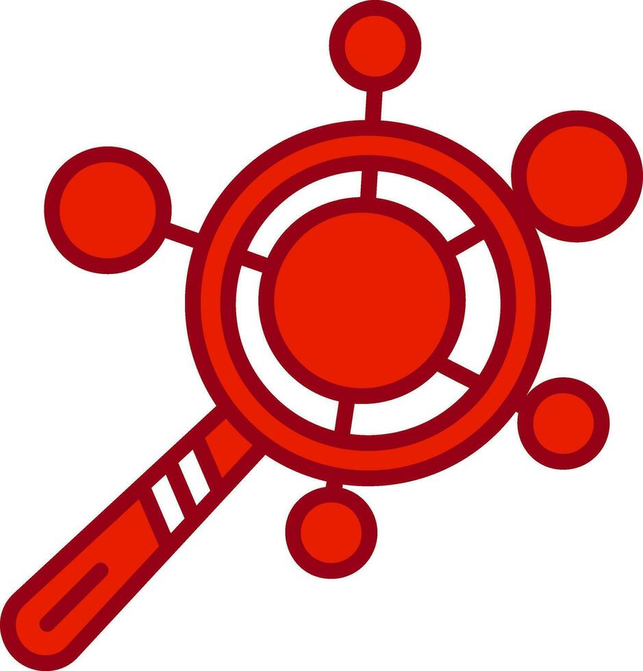 Network Analysis Vector Icon