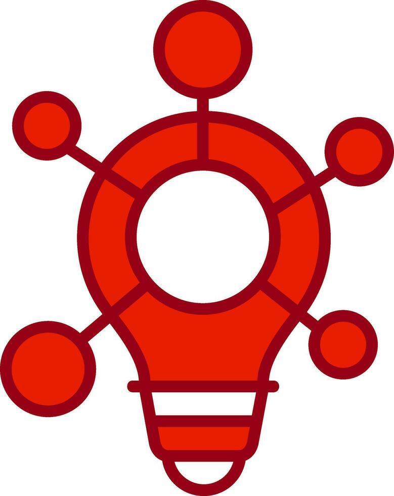 Clustering Vector Icon