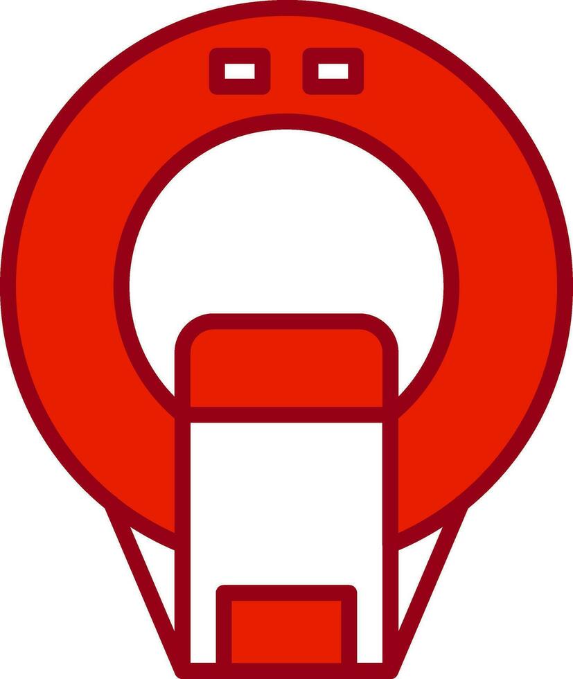 Ct Scan Vector Icon