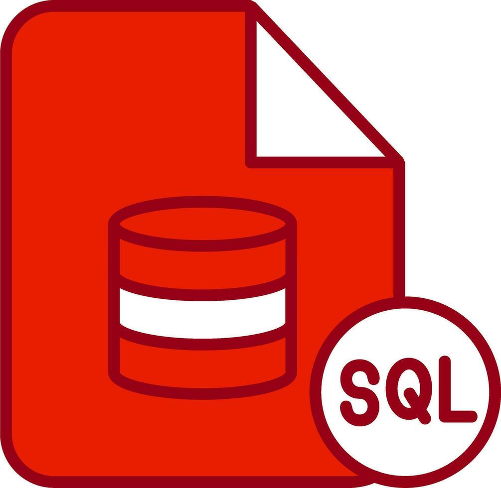 Structured Query Language Vector Icon